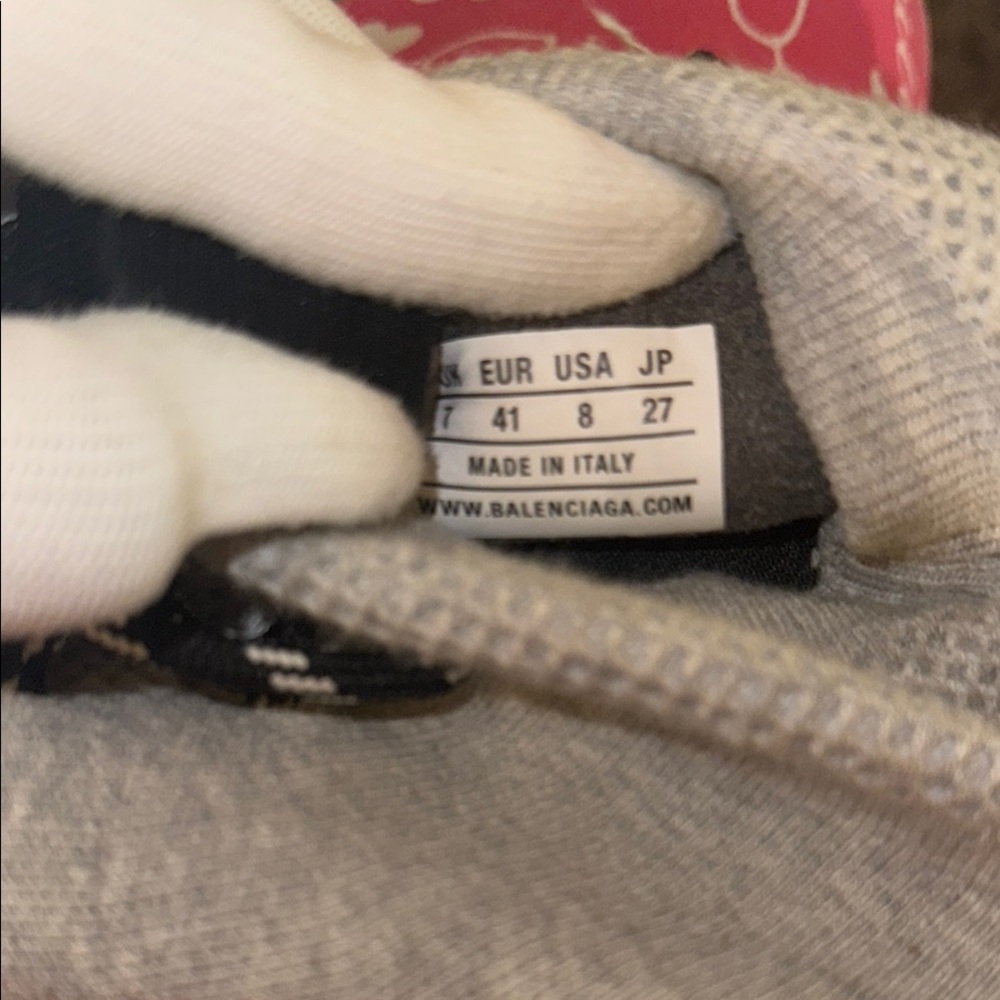 Balenciaga Gray High-Top Sneakers - Picture 8 of 8